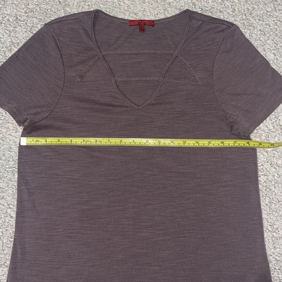 Red by BKE Plum Shirt Geometrical cutouts - Picture 4 of 5